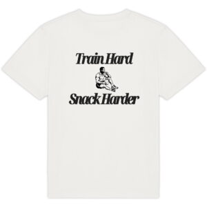 Train Hard Snack Harder Oversized Tee