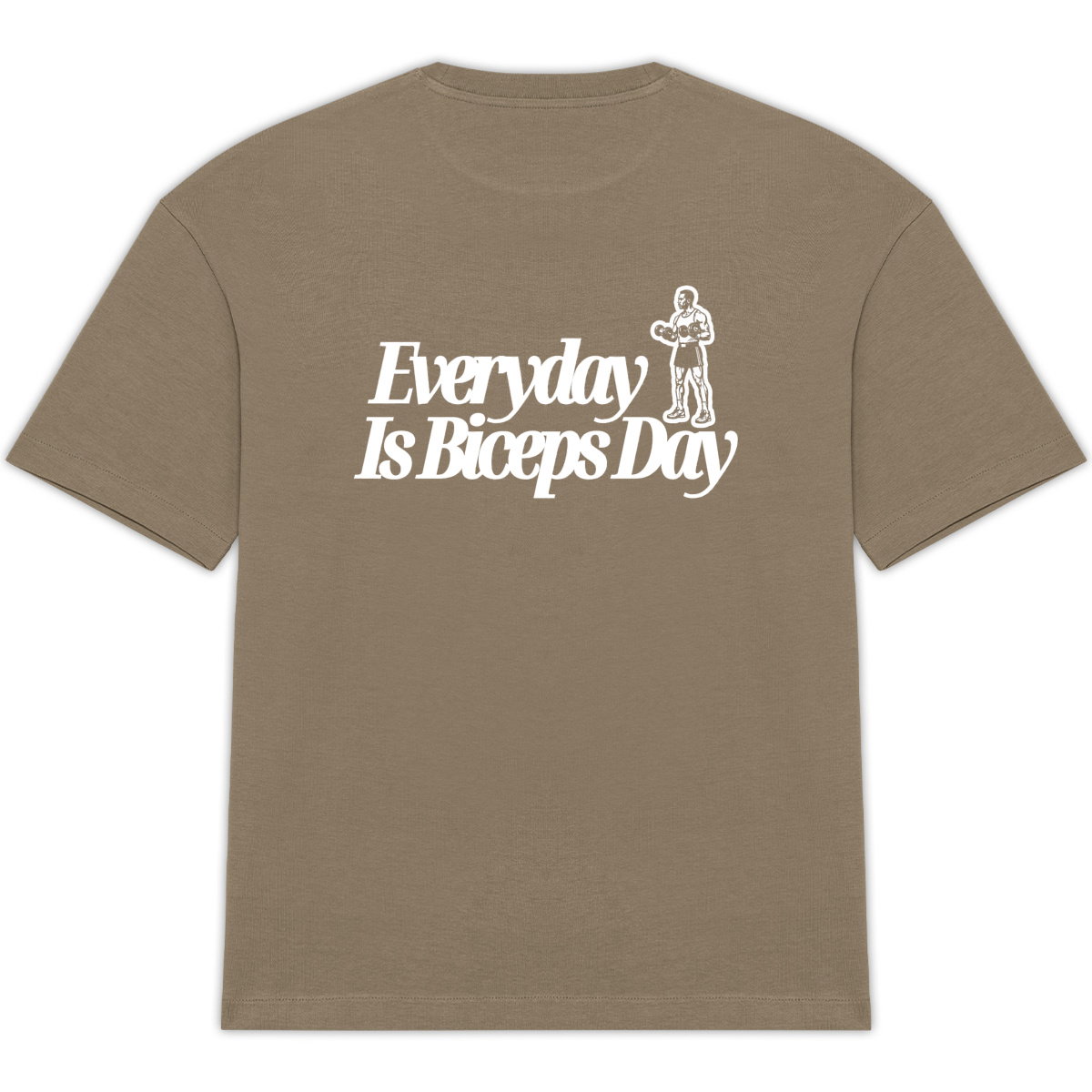 Everyday Is Biceps Day Oversized Tee