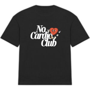 No Cardio Club Oversized Tee