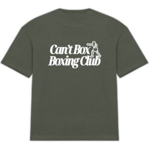 Can’t Box Simple Oversized Tee