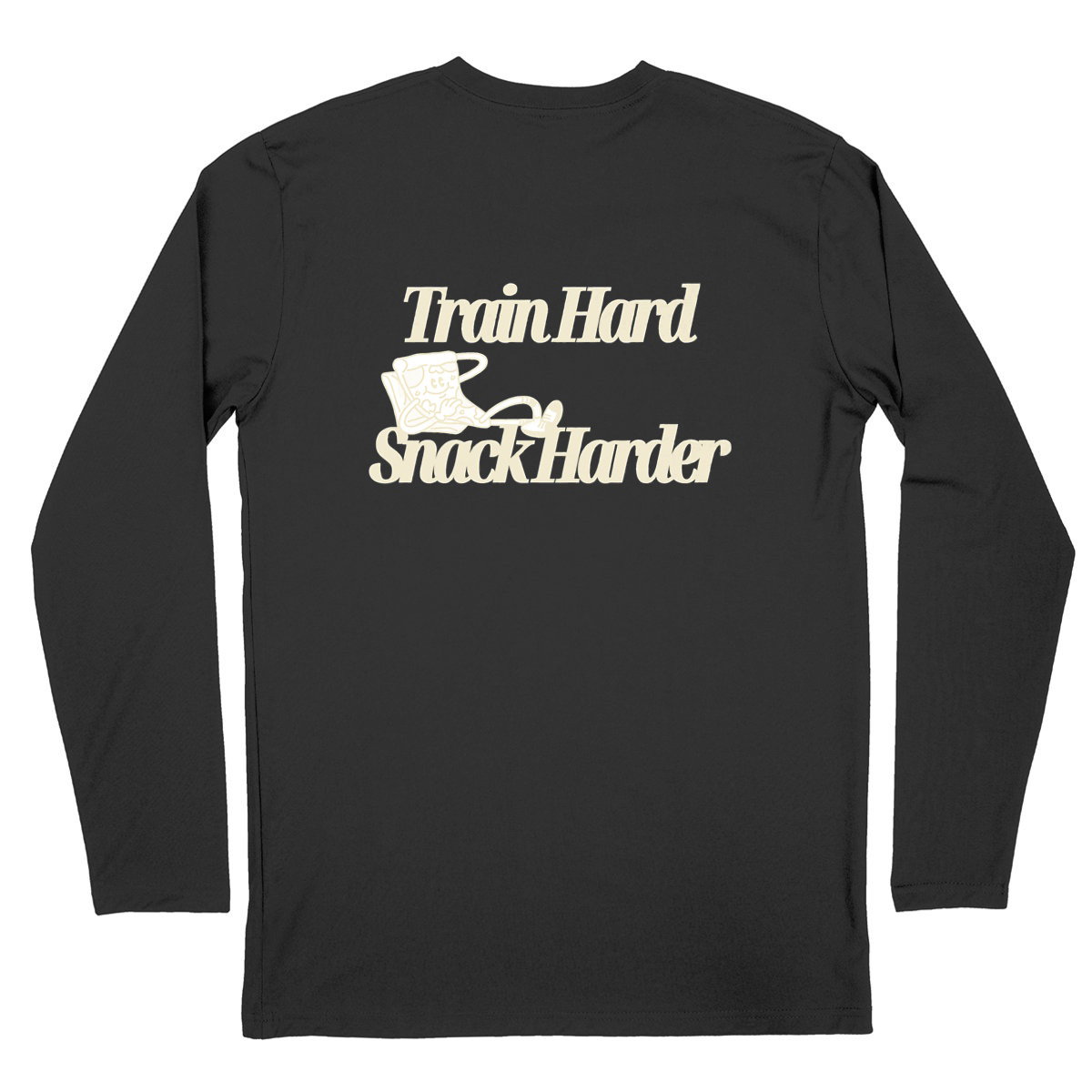 Train Hard Snack Harder Long Sleeve Desert