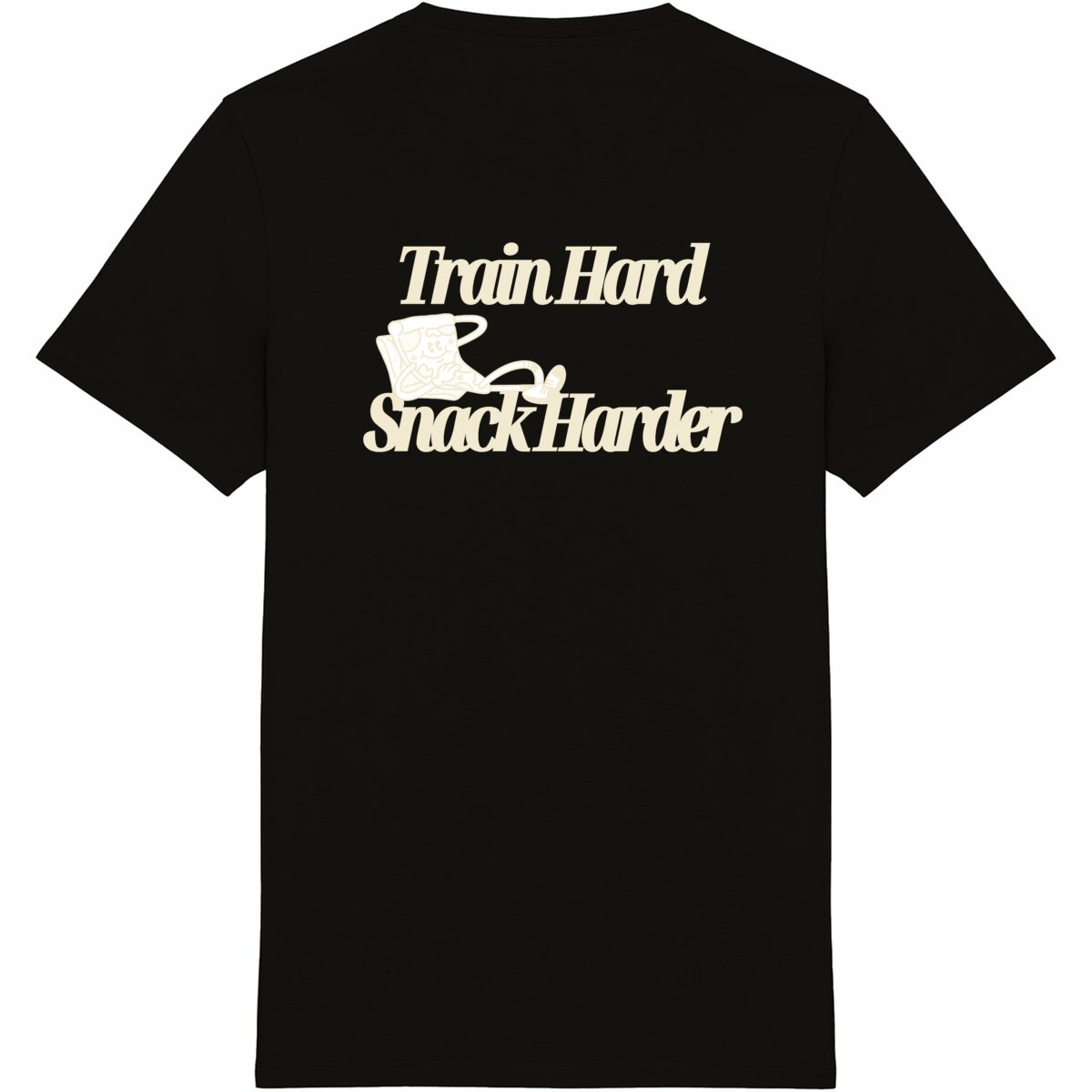 Train Hard Snack Harder Tee Desert