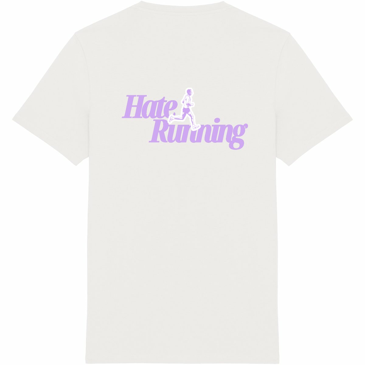 Hate Running Tee Lavender