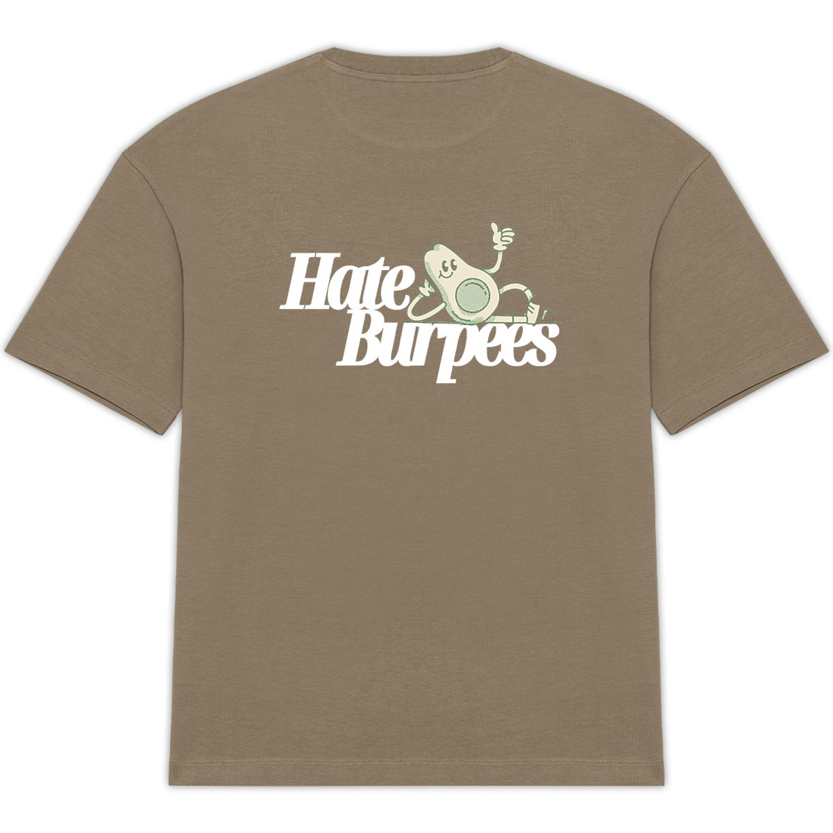 Hate Burpees Oversized Tee