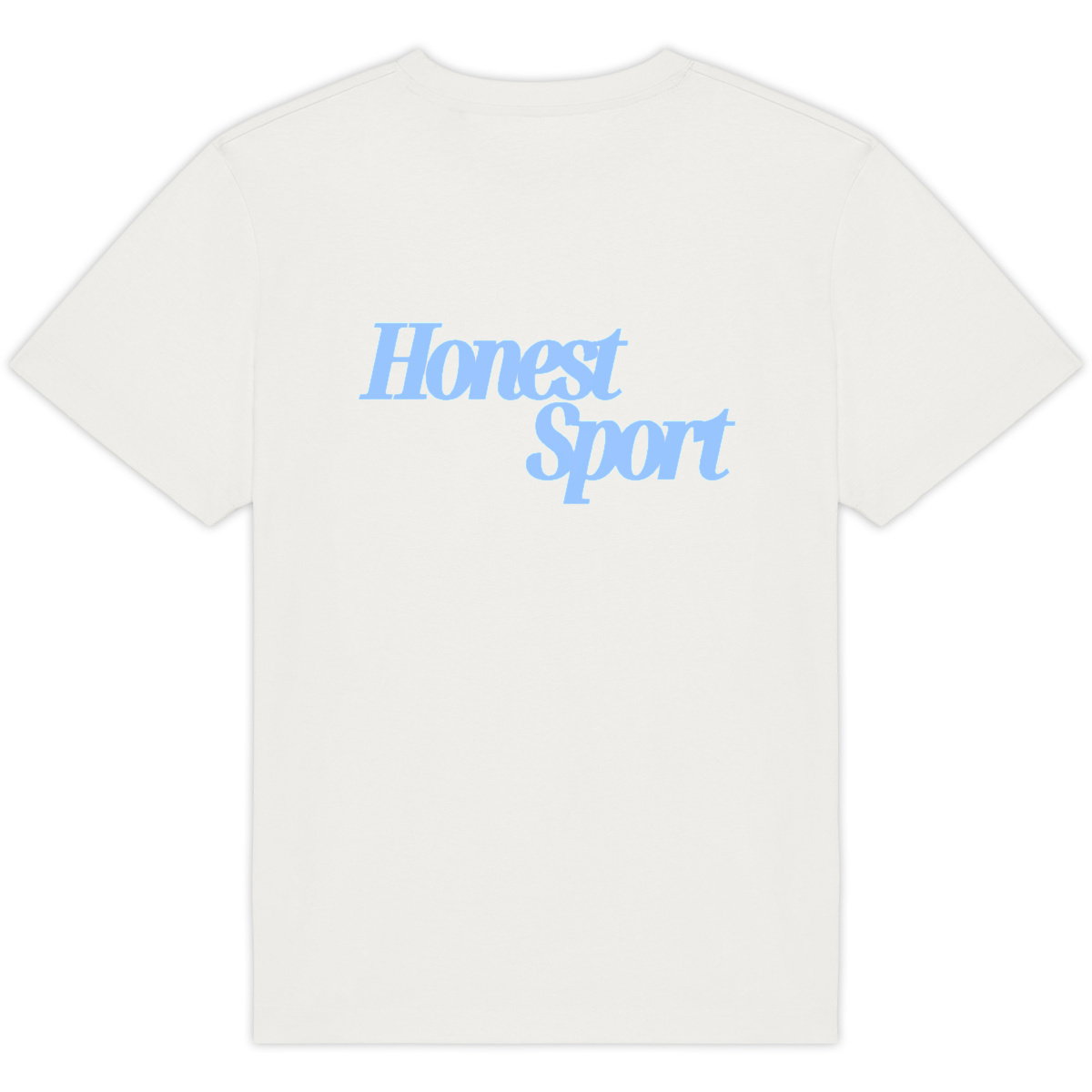 Honest Sport Oversized Tee - Arctic Blue