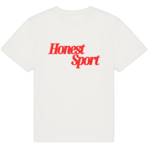 Honest Sport Oversized Tee - Red