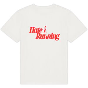 Hate Running Oversized Tee - Red