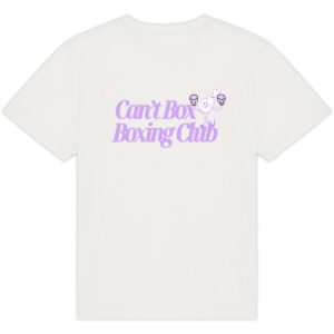 Can't Box Boxing Club Oversized Tee - Lavender