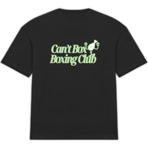 Can't Box Boxing Club Oversized Tee - Pastel