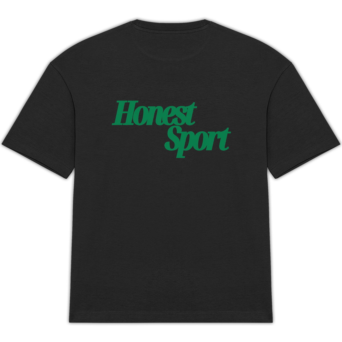 Honest Sport Oversized Tee - Green