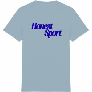 Honest Sport Logo Tee Blue