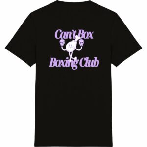 Can't Box Boxing Club Tee Lavender