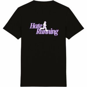 Hate Running Tee Lavender