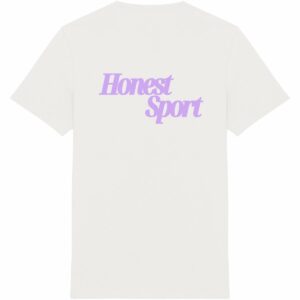 Honest Sport Logo Tee Lavender