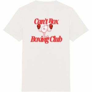 Can't Box Boxing Club Tee Red